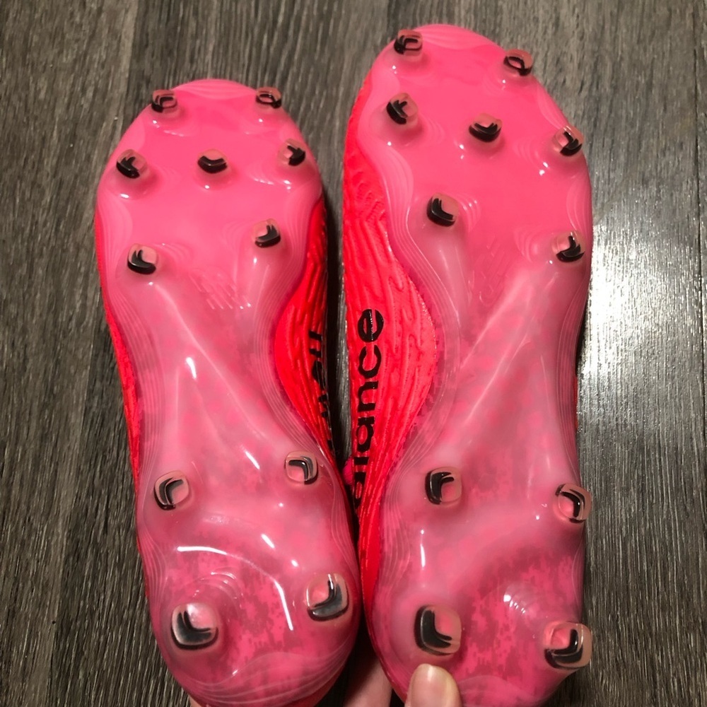 New Balance Tekela V3+ Pro FG Soccer Cleats - Pink/Black - Mens Size 12 - Picture 7 of 12